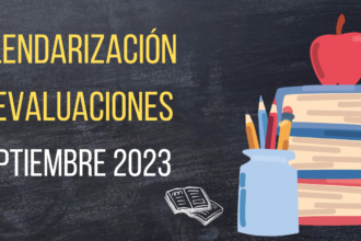 ALENDARIZACIÓN DE EVALUACIONES AÑO ESCOLAR 2023