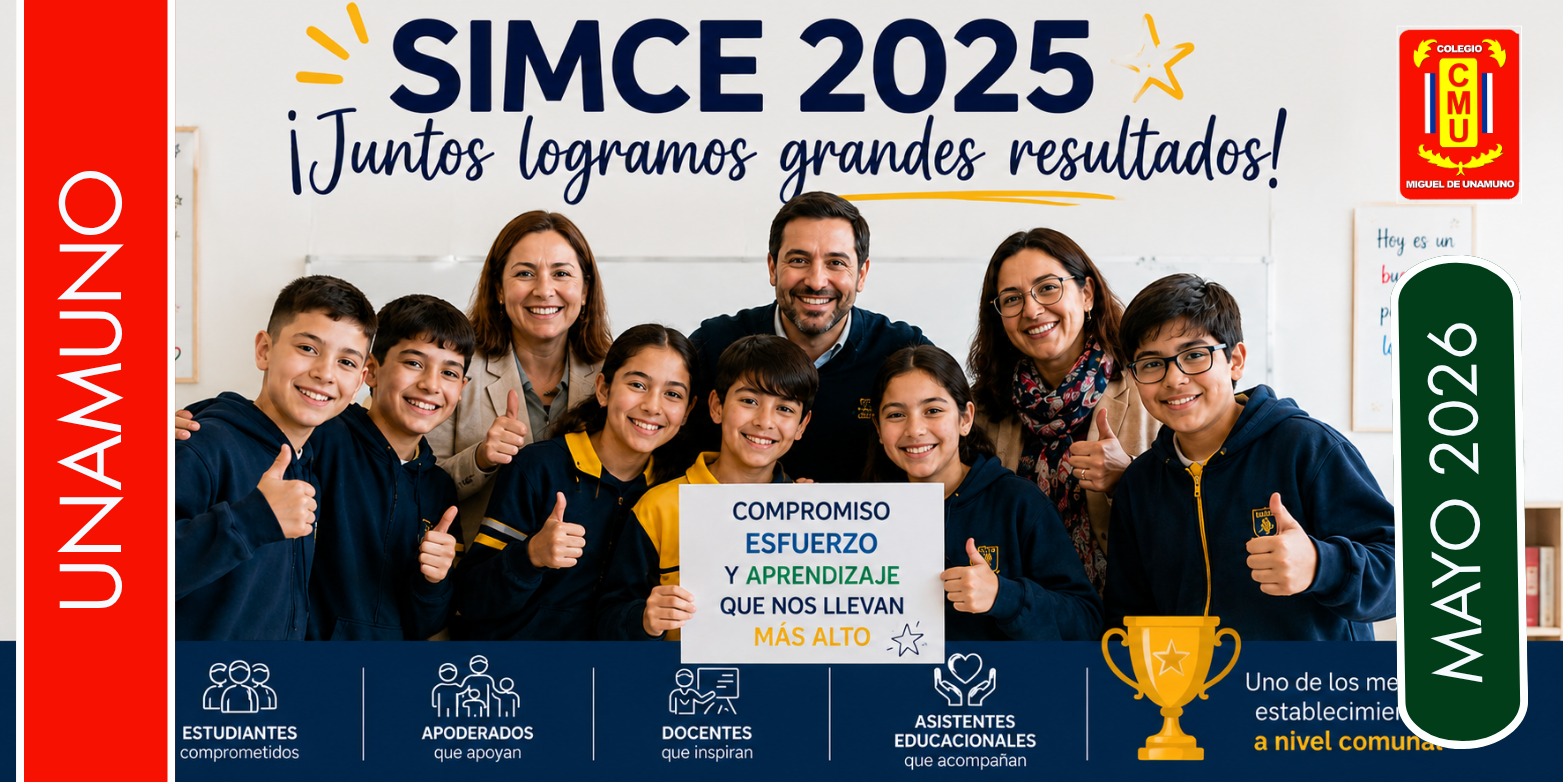 CMU demuestra alto rendimiento en evaluación SIMCE 2025.